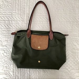 Olive Longchamp Bag, Small